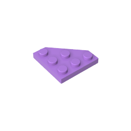 GDS-556 - Wedge Plate 3 x 3 Cut Corner