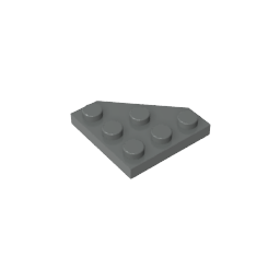 GDS-556 - Wedge Plate 3 x 3 Cut Corner