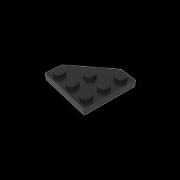 GDS-556 - Wedge Plate 3 x 3 Cut Corner