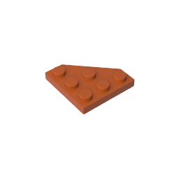 GDS-556 - Wedge Plate 3 x 3 Cut Corner