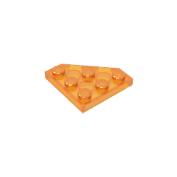 GDS-556 - Wedge Plate 3 x 3 Cut Corner