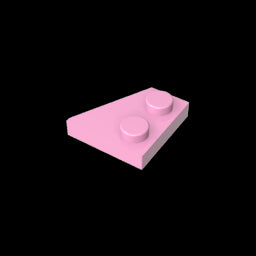 GDS-559 - Wedge Plate 2 x 2 Left
