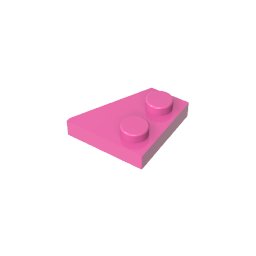 GDS-559 - Wedge Plate 2 x 2 Left