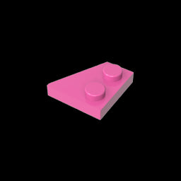 GDS-559 - Wedge Plate 2 x 2 Left