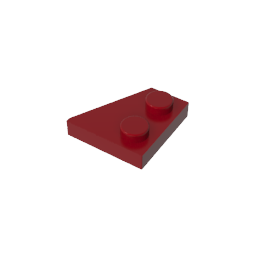 GDS-559 - Wedge Plate 2 x 2 Left