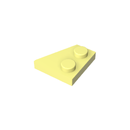 GDS-559 - Wedge Plate 2 x 2 Left