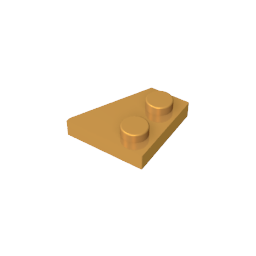 GDS-559 - Wedge Plate 2 x 2 Left