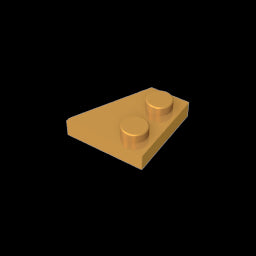 GDS-559 - Wedge Plate 2 x 2 Left