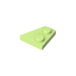 GDS-559 - Wedge Plate 2 x 2 Left