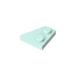 GDS-559 - Wedge Plate 2 x 2 Left