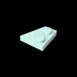 GDS-559 - Wedge Plate 2 x 2 Left