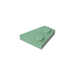 GDS-559 - Wedge Plate 2 x 2 Left
