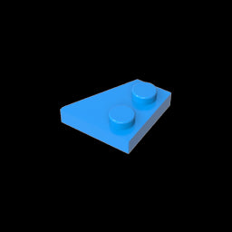 GDS-559 - Wedge Plate 2 x 2 Left