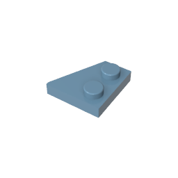 GDS-559 - Wedge Plate 2 x 2 Left