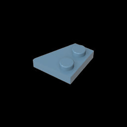 GDS-559 - Wedge Plate 2 x 2 Left