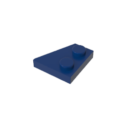 GDS-559 - Wedge Plate 2 x 2 Left
