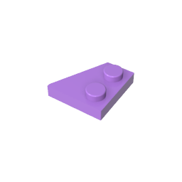 GDS-559 - Wedge Plate 2 x 2 Left