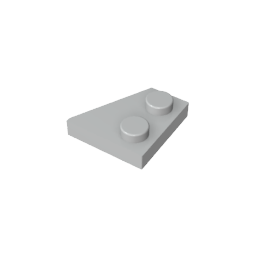 GDS-559 - Wedge Plate 2 x 2 Left