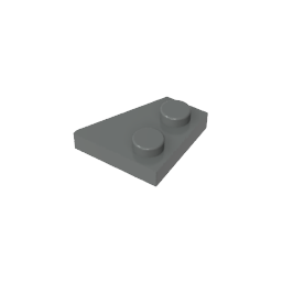 GDS-559 - Wedge Plate 2 x 2 Left