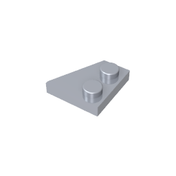 GDS-559 - Wedge Plate 2 x 2 Left