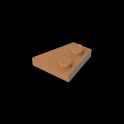 GDS-559 - Wedge Plate 2 x 2 Left