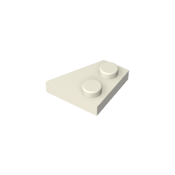 GDS-559 - Wedge Plate 2 x 2 Left