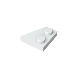 GDS-559 - Wedge Plate 2 x 2 Left