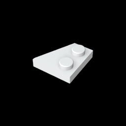 GDS-559 - Wedge Plate 2 x 2 Left
