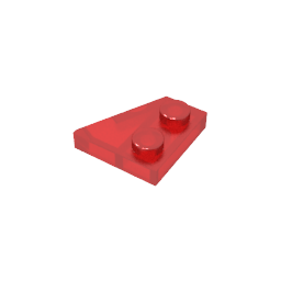GDS-559 - Wedge Plate 2 x 2 Left