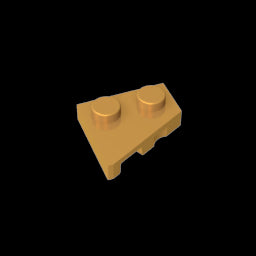 GDS-560 - Wedge Plate 2 x 2 Right