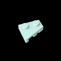 GDS-560 - Wedge Plate 2 x 2 Right