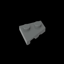 GDS-560 - Wedge Plate 2 x 2 Right