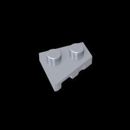 GDS-560 - Wedge Plate 2 x 2 Right
