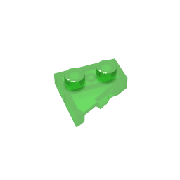 GDS-560 - Wedge Plate 2 x 2 Right
