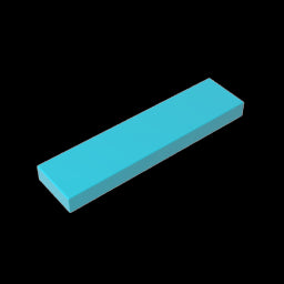 GDS-563 - Tile 1 x 4 with Groove