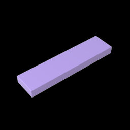 GDS-563 - Tile 1 x 4 with Groove
