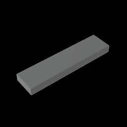 GDS-563 - Tile 1 x 4 with Groove