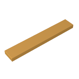GDS-564 - Tile 1 x 6 with Groove