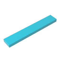GDS-564 - Tile 1 x 6 with Groove