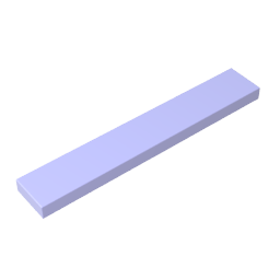 GDS-564 - Tile 1 x 6 with Groove