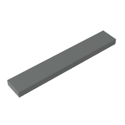GDS-564 - Tile 1 x 6 with Groove