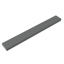 GDS-565 - Tile 1 x 8 with Groove