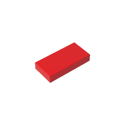 GDS-566 - Tile 1 x 2 with Groove