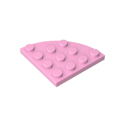 GDS-569 - Plate Round Corner 4 x 4