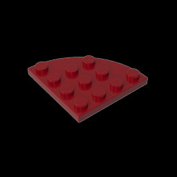 GDS-569 - Plate Round Corner 4 x 4