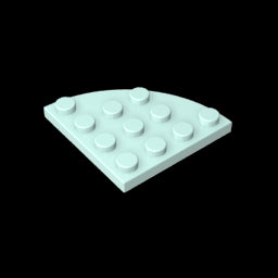 GDS-569 - Plate Round Corner 4 x 4