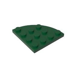 GDS-569 - Plate Round Corner 4 x 4