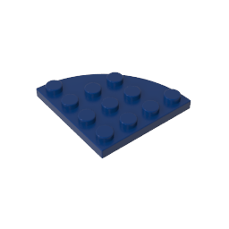 GDS-569 - Plate Round Corner 4 x 4