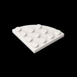 GDS-569 - Plate Round Corner 4 x 4