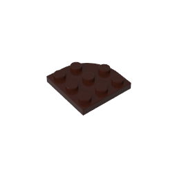 GDS-570 - Plate Round Corner 3 x 3